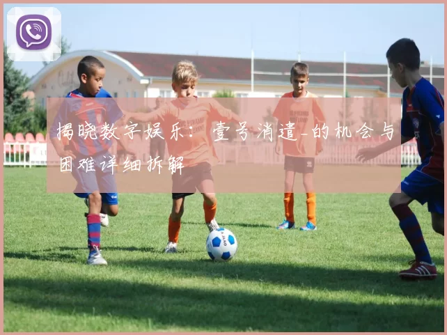 揭晓数字娱乐：壹号消遣_的机会与困难详细拆解